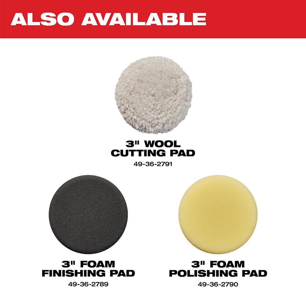 Milwaukee M12 12 Volt Lithium-Ion Cordless Variable Speed Polisher/Sander - Ascmtools