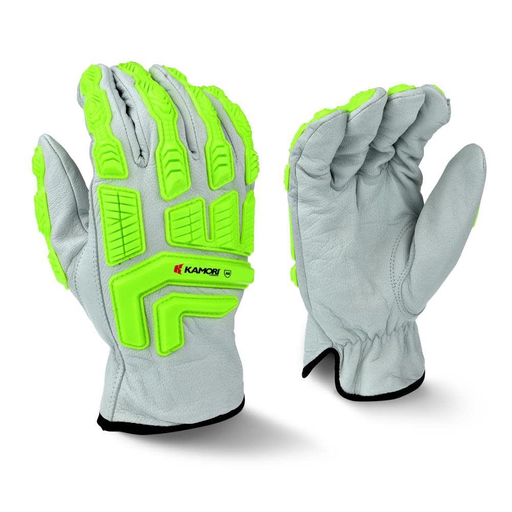Radians KAMORI Work Gloves Cut Protection Level A4 with Impact Protection XL - Ascmtools