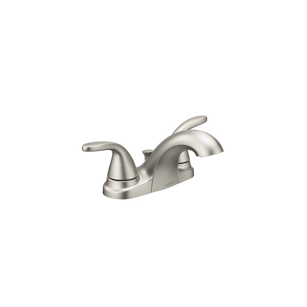 Moen Adler Bathroom Faucet 4″ Brushed Nickel Two Handle - Ascmtools