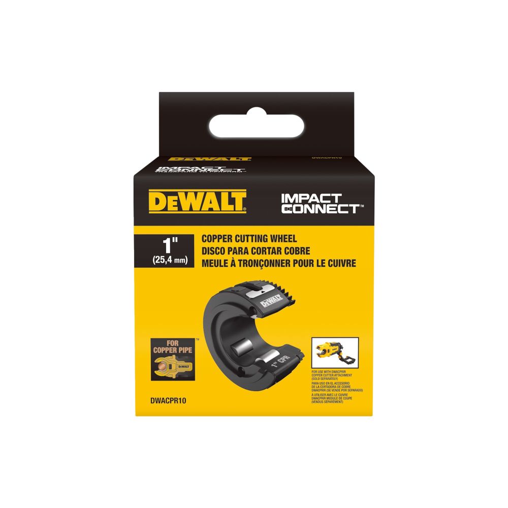 DEWALT Impact Connect 1″ Copper Cutter Wheel - Ascmtools