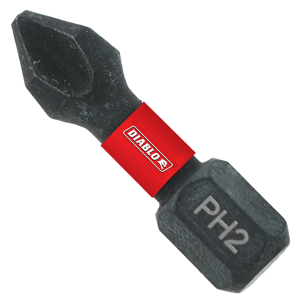 Diablo Tools 1″ #2 Phillips Drive Bits 100pk - Ascmtools