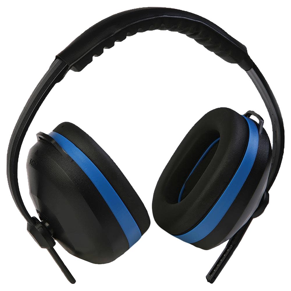 ERB 105 Black with Blue Ear Muff - Ascmtools