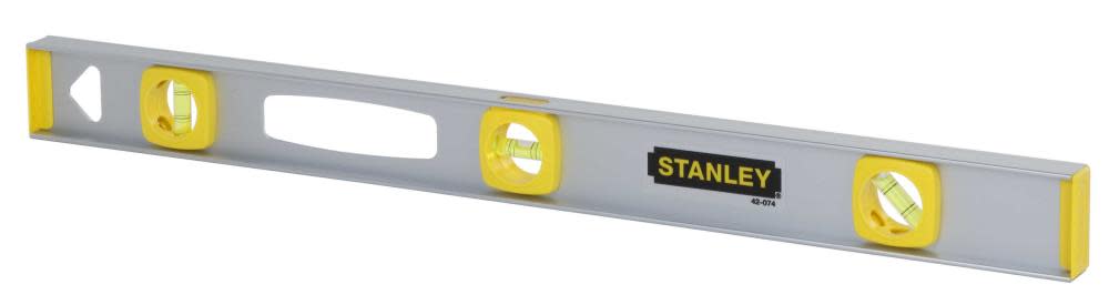 Stanley 48 In. Top Read Aluminum Level - Ascmtools