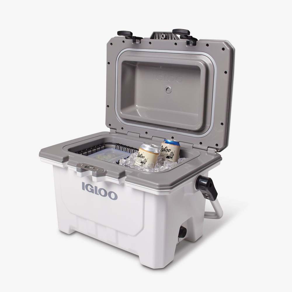 Igloo IMX Hard Cooler White 24qt - Ascmtools