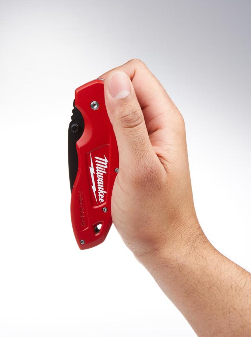 Milwaukee FASTBACK Spring Assisted Serrated Pocket Knife - Ascmtools