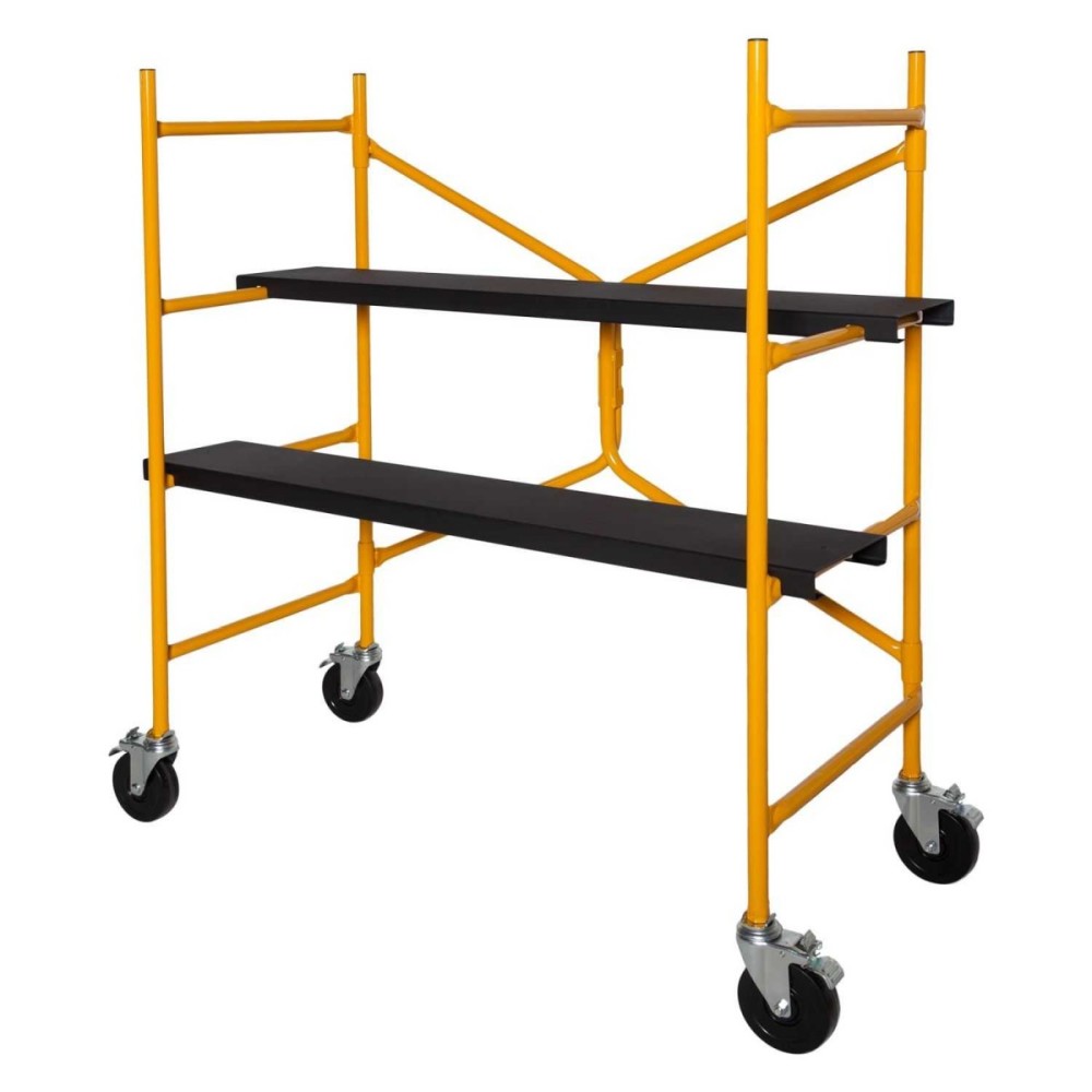 Nu-Wave Mfg Complete Mobile Step-Up Work Stand 14 Gauge 500 Lbs Capacity - Ascmtools