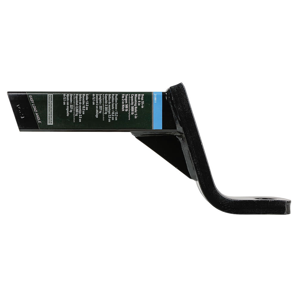 Reese 10″ 6000 lbs Black Steel Trailer Hitch Ball Mount - Ascmtools