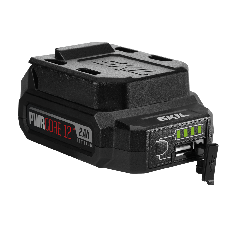 SKIL PWRCore 12 Brushless 12V 4 Tool Combo Kit with PWR JUMP Charger - Ascmtools