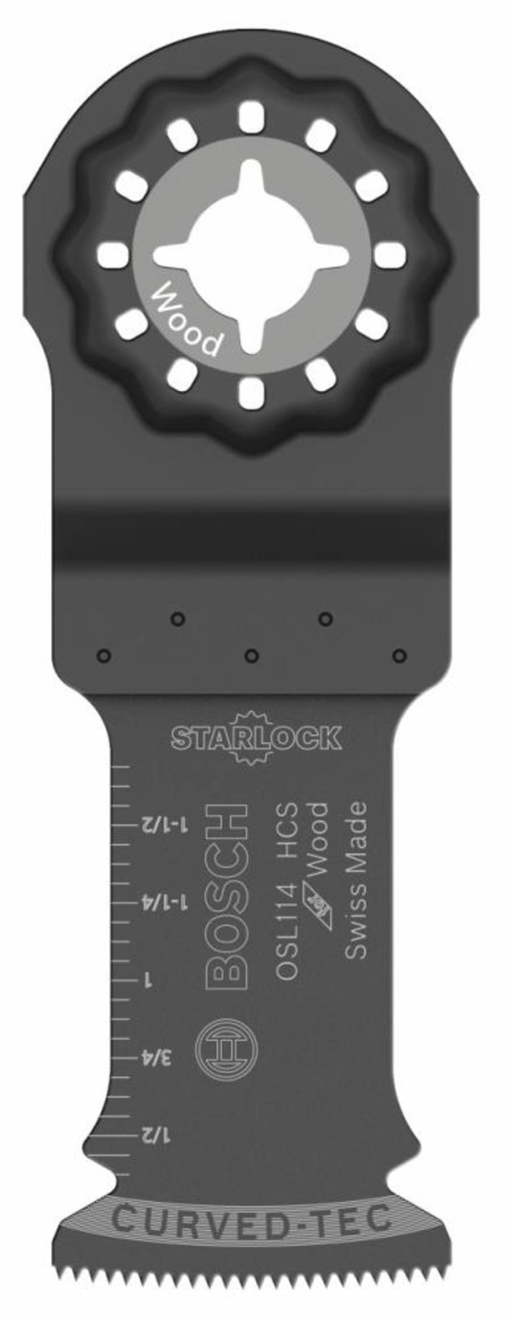 Bosch 1-1/4 In. Starlock Oscillating Multi Tool High-Carbon Steel Plunge Cut Blade - Ascmtools