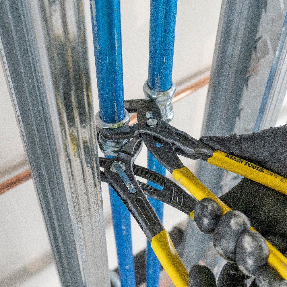 Klein Tools 10″ Quick-Adjust Klaw Pump Pliers - Ascmtools