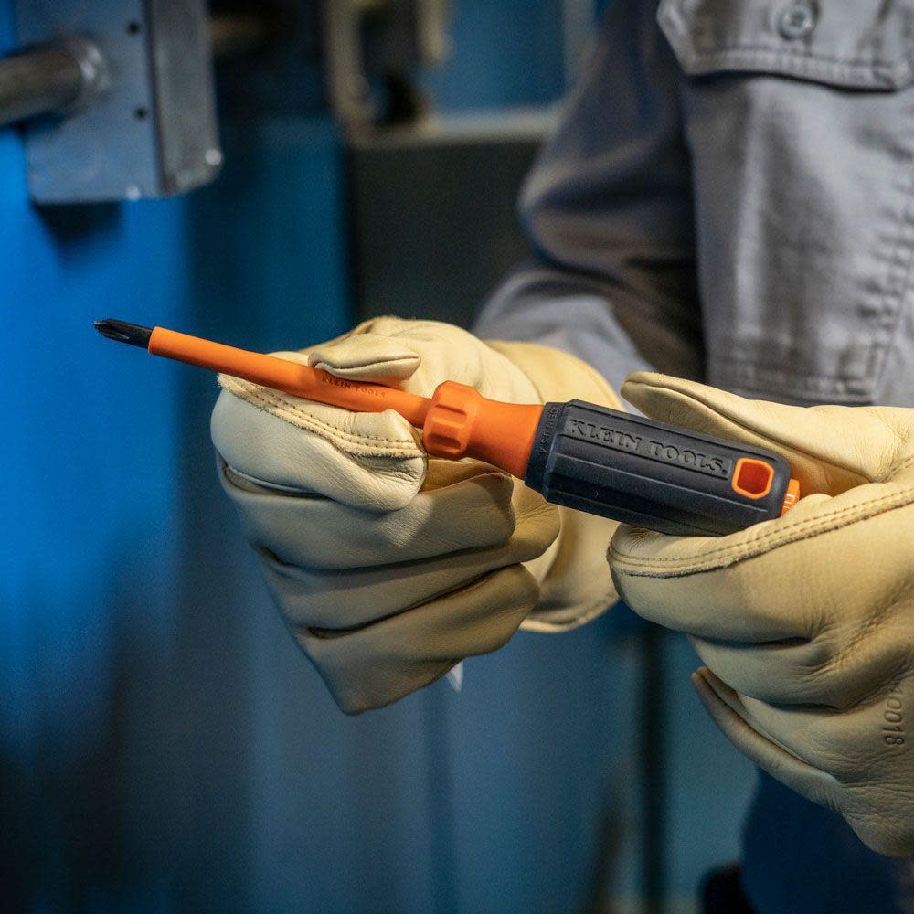 Klein Tools 4″ Insulated Driver #2 Phillips Tip - Ascmtools