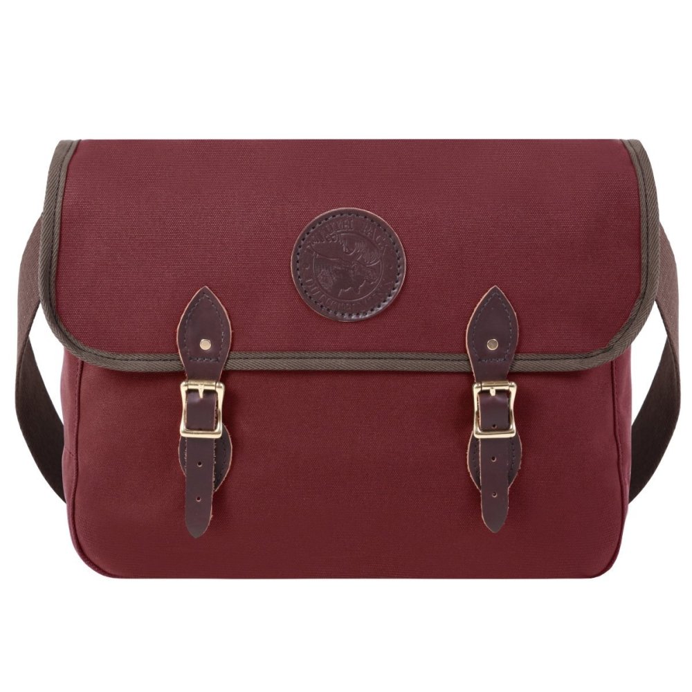 Duluth Pack 12 Liters Capacity Burgundy Standard Book Bag - Ascmtools
