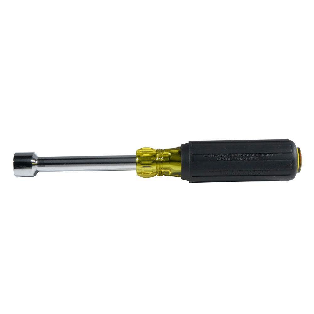 Klein Tools 9/16 In. Cushion-Grip 4 In. Hollow Shaft Nut Driver - Ascmtools