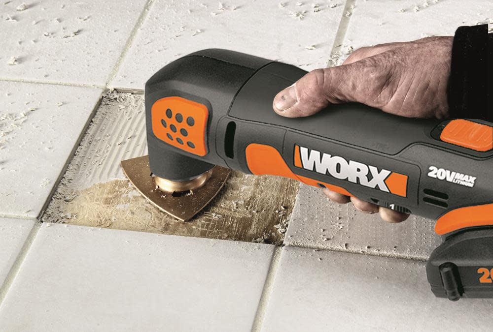 Worx 11-Piece Cordless 20-Volt Oscillating Tool Kit - Ascmtools