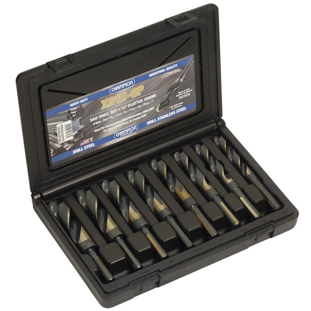 Champion Cutting Tool Black & Gold S&D Set - Ascmtools