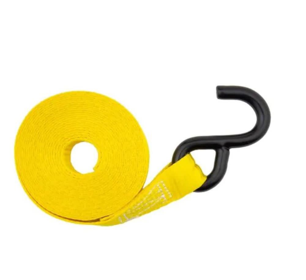 Stanley Ratchet Straps 1″ X 12′ 1500lbs 2pk - Ascmtools
