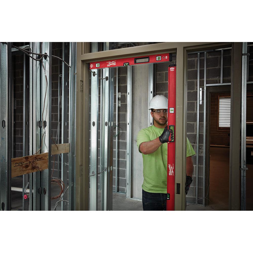 Milwaukee 78 in. REDSTICK Magnetic Box Level - Ascmtools