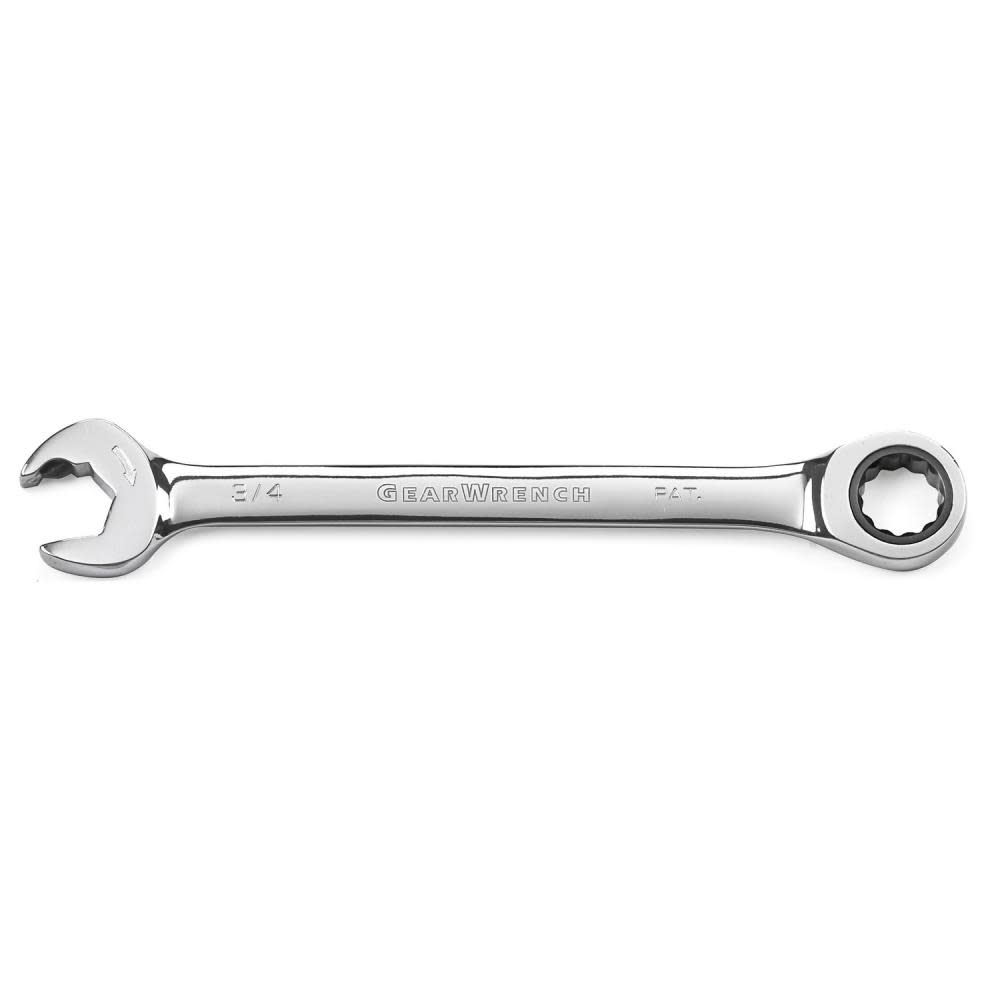 GEARWRENCH 8 Pc 12 Point Open End Ratcheting Combination SAE Wrench Set - Ascmtools