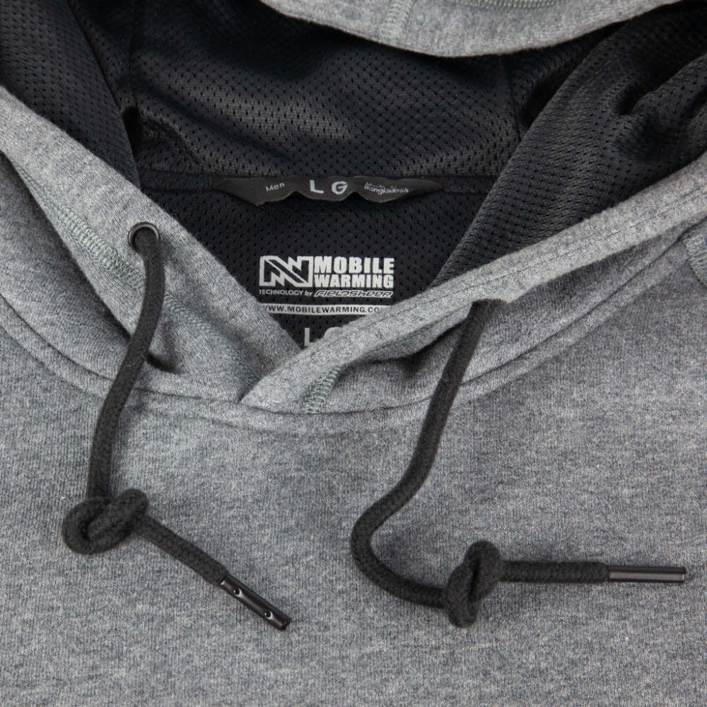 Mobile Warming Phase 2.0 Hoodie Mens Gray 2X - Ascmtools