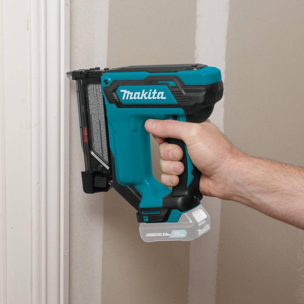 Makita 12V Max CXT Lithium-Ion Cordless Pin Nailer 23 ga. Tool Only - Ascmtools