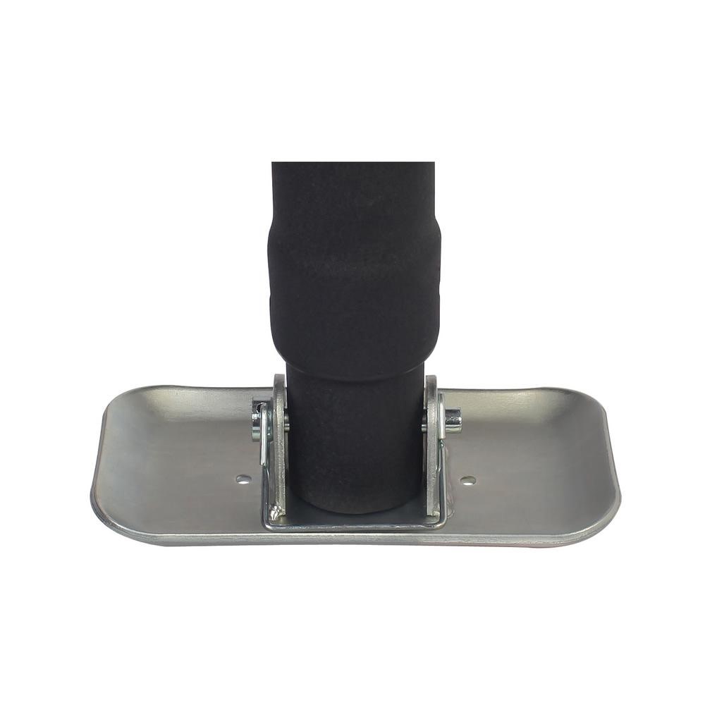 Trailer Valet Blackout 2000 lbs Side Wind Swivel Mount Jack – 15 inch Travel - Ascmtools