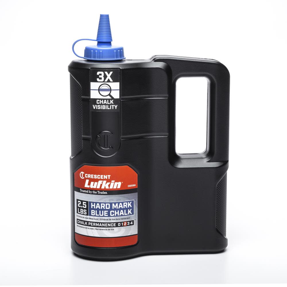 Crescent Lufkin HardMark Blue Chalk Refill 2.5 lb - Ascmtools