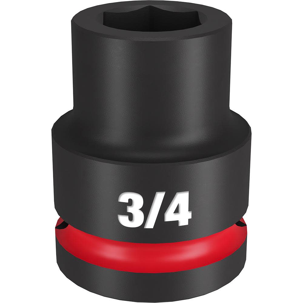 Milwaukee Impact Socket 3/4″ Drive 3/4″ Standard 6 Point - Ascmtools