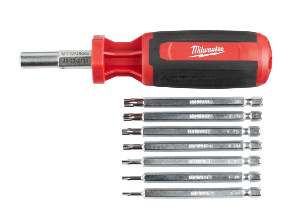 Milwaukee 9-in-1 Torx Drive Multi-Bit Driver - Ascmtools