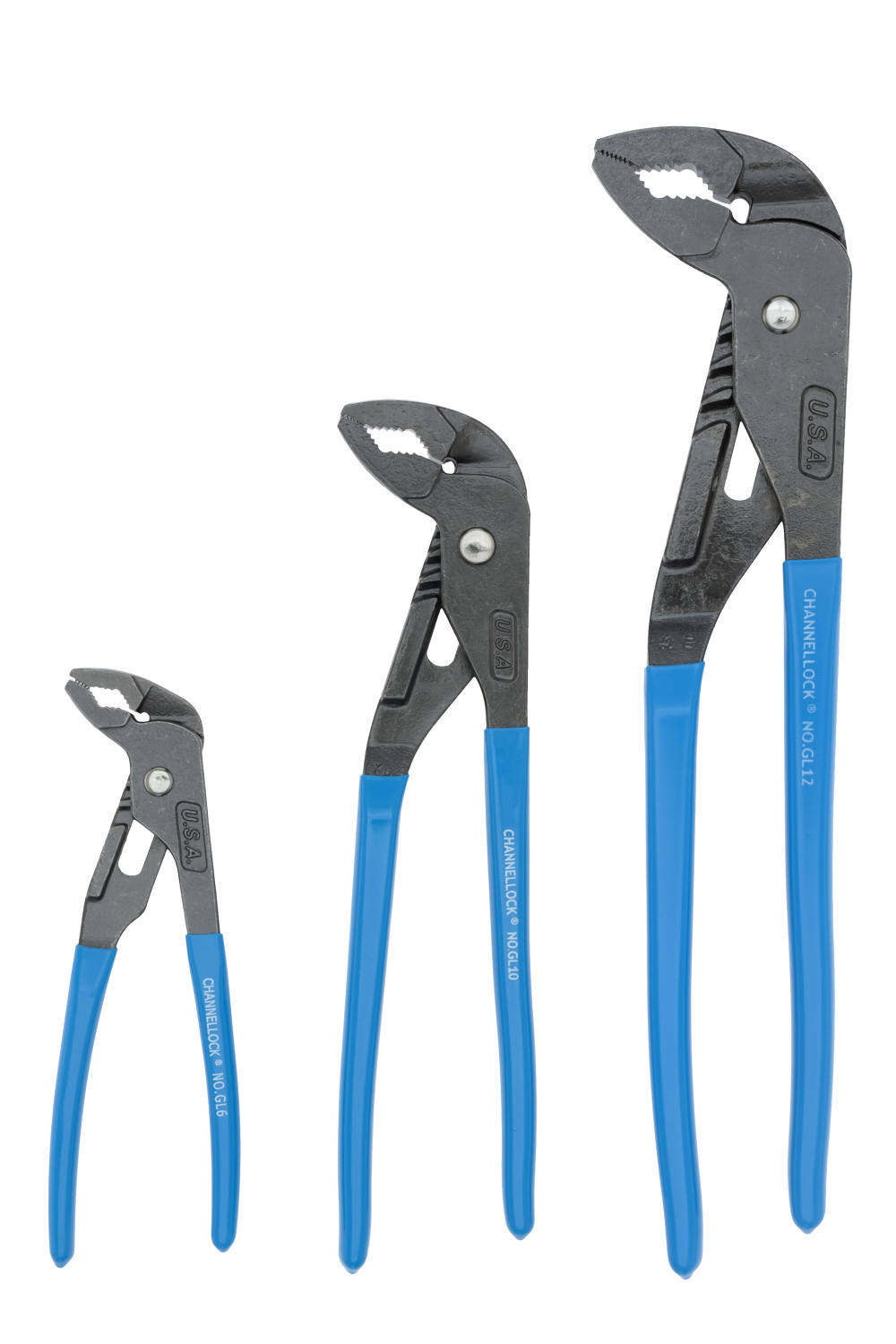 Channellock Tongue & Groove Plier Set 3pc - Ascmtools