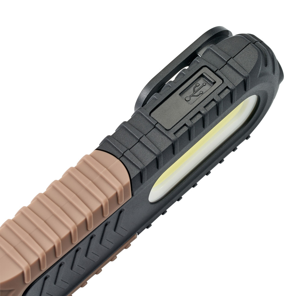 Spec Ops 2″ 1 Rechargeable LED Work Light Flashlight - Ascmtools