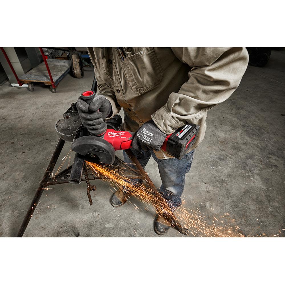 Milwaukee M18 FUEL 4 1/2″ / 5″ Braking Grinder Paddle Switch No Lock Bare Tool - Ascmtools