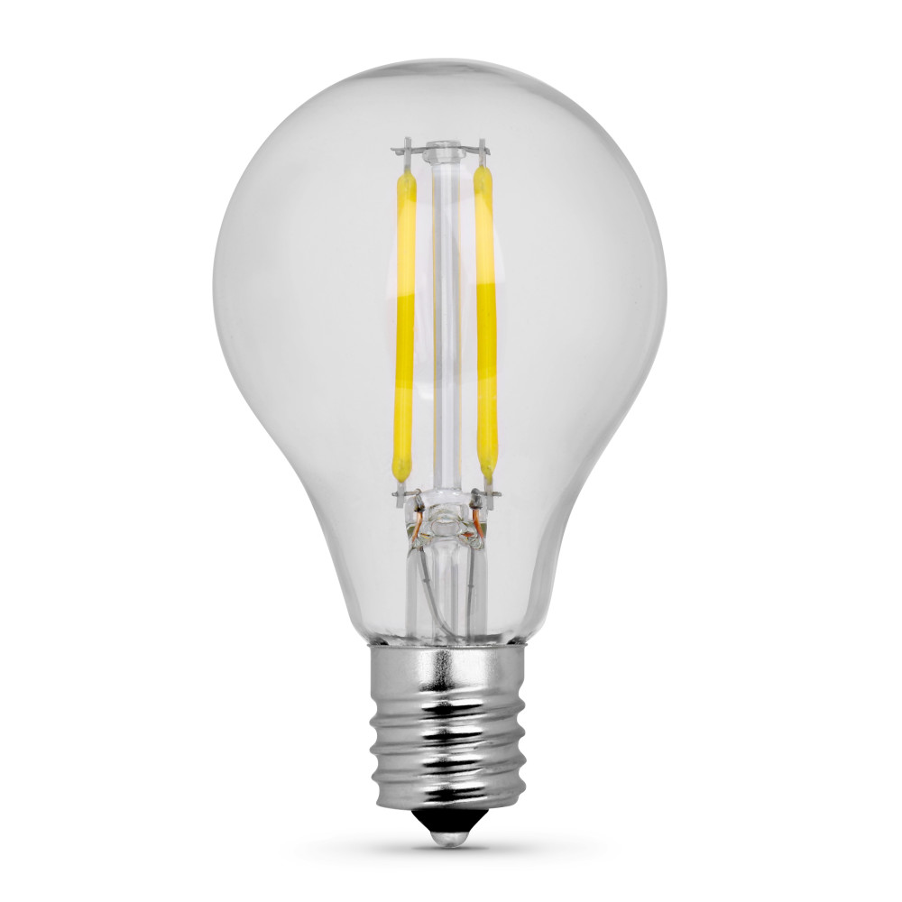 Feit Electric 75W A15 E17 5000K Glass Filament LED Bulb 2pk - Ascmtools