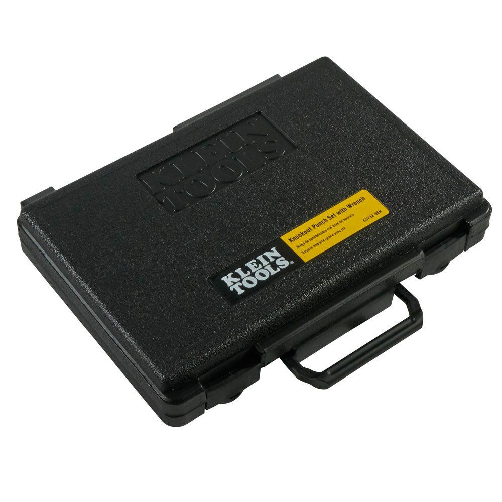 Klein Tools Knockout Punch Set with Wrench - Ascmtools