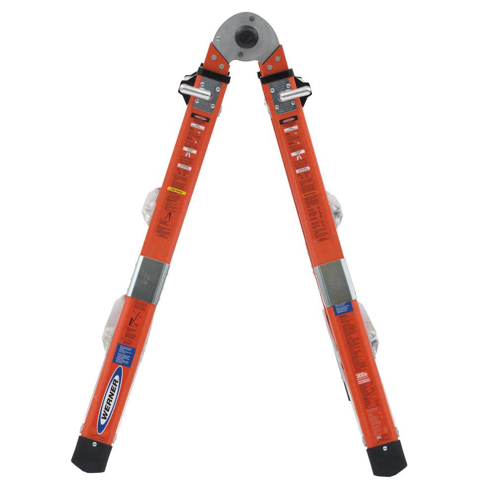 Werner 13′ Fiberglass Multi-Ladder 300lb rated - Ascmtools