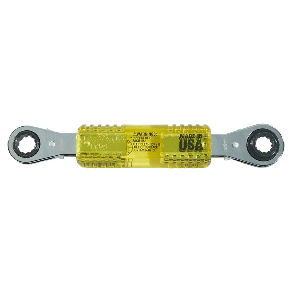 Klein Tools Lineman’s Insulated 4-in-1 Box Wrench - Ascmtools