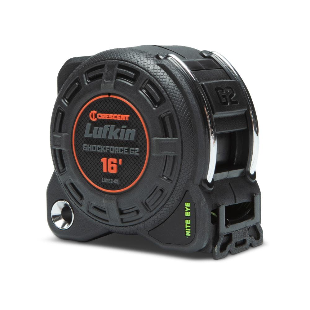 Crescent Shockforce Nite Eye G2 Tape Measure 1 1/4″ x 16′ - Ascmtools