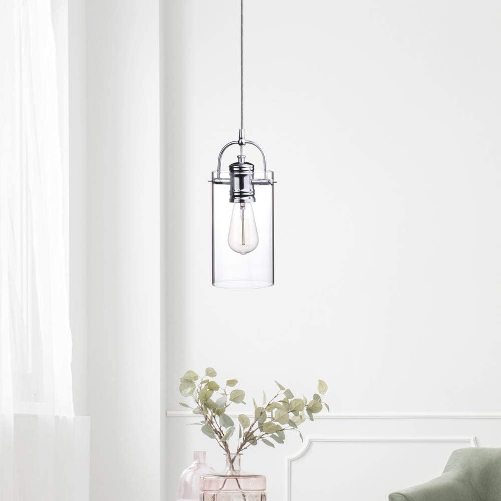 Globe Electric J Pendant Light Chrome 60W E26 1 Light - Ascmtools