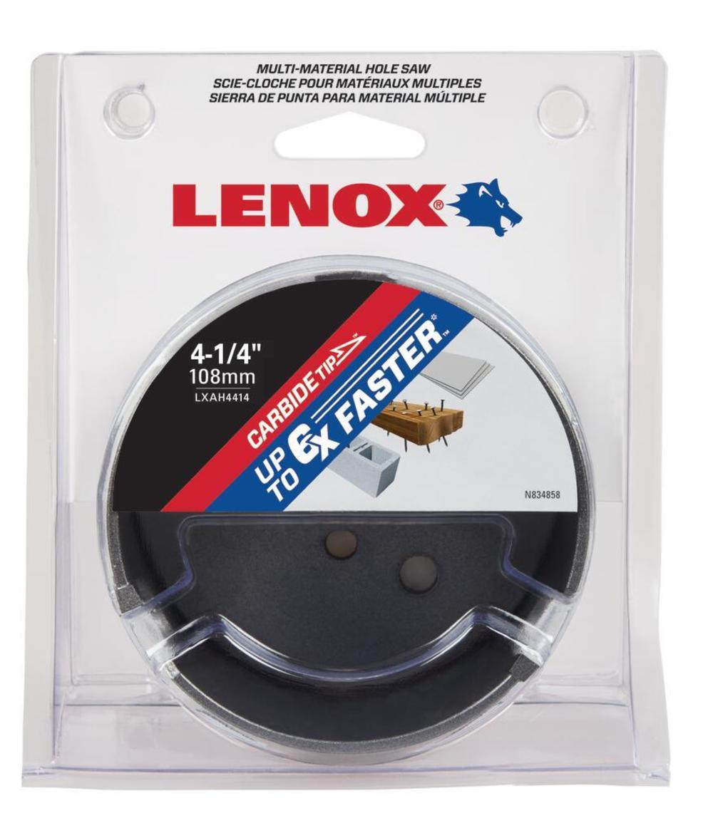 Lenox 4 1/4″ (108MM) MM CARBIDE HOLE SAW - Ascmtools