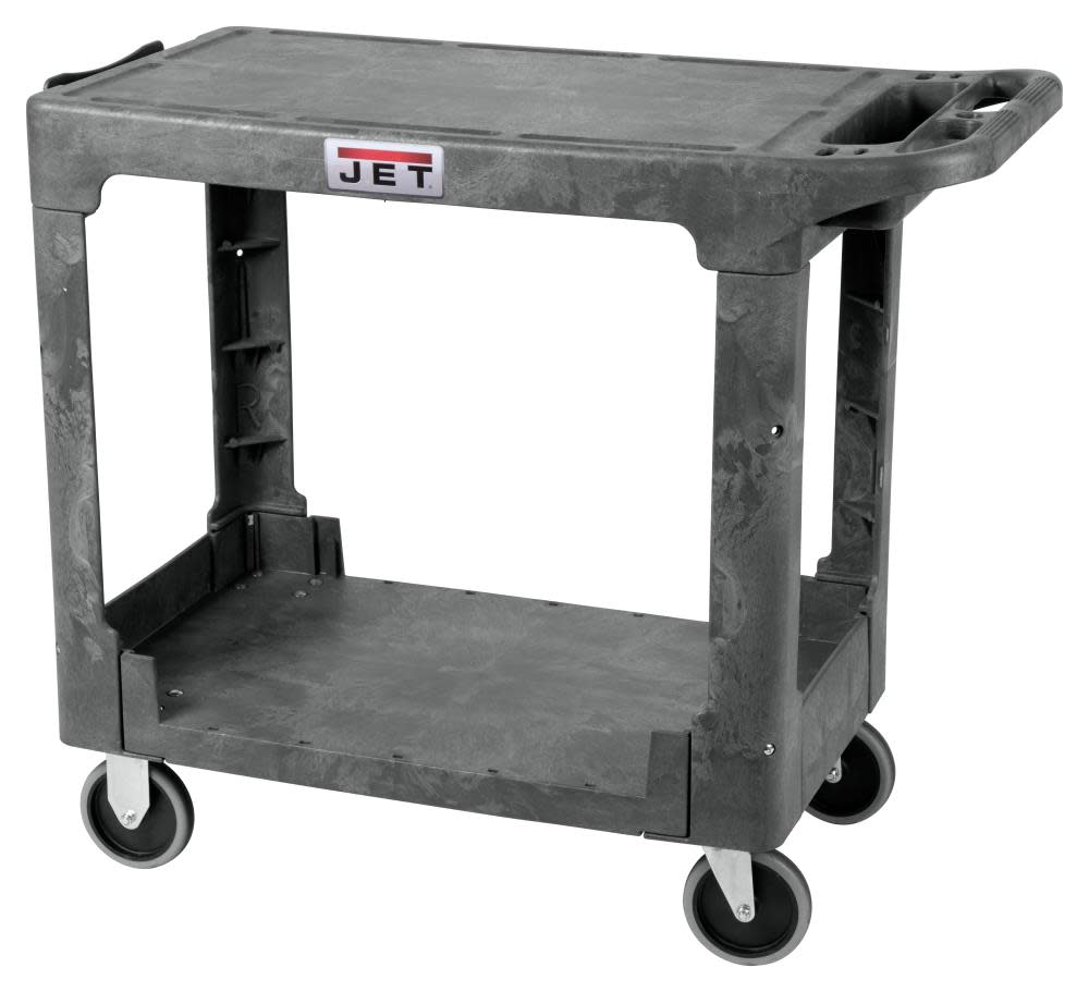 JET PUC-3819 Utility Cart Flat Top Resin 38″ x 19″ - Ascmtools