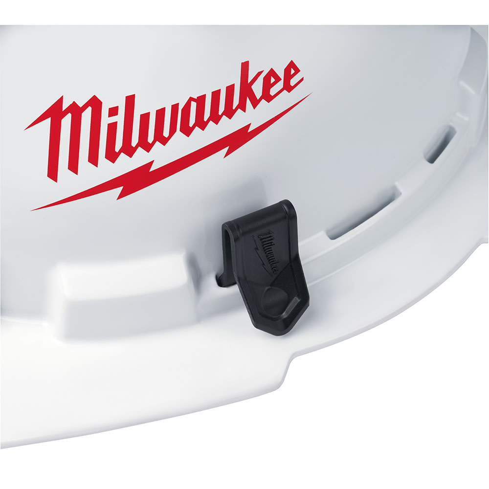 Milwaukee Full Brim Hard Hat with BOLT Accessories Type 1 Class E - Ascmtools