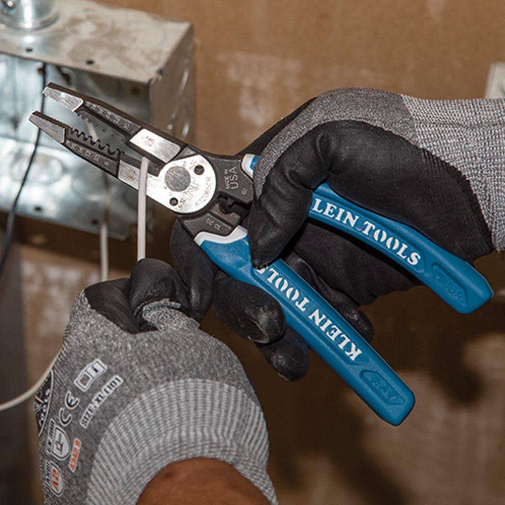 Klein Tools Heavy-Duty Wire Stripper Crimper - Ascmtools