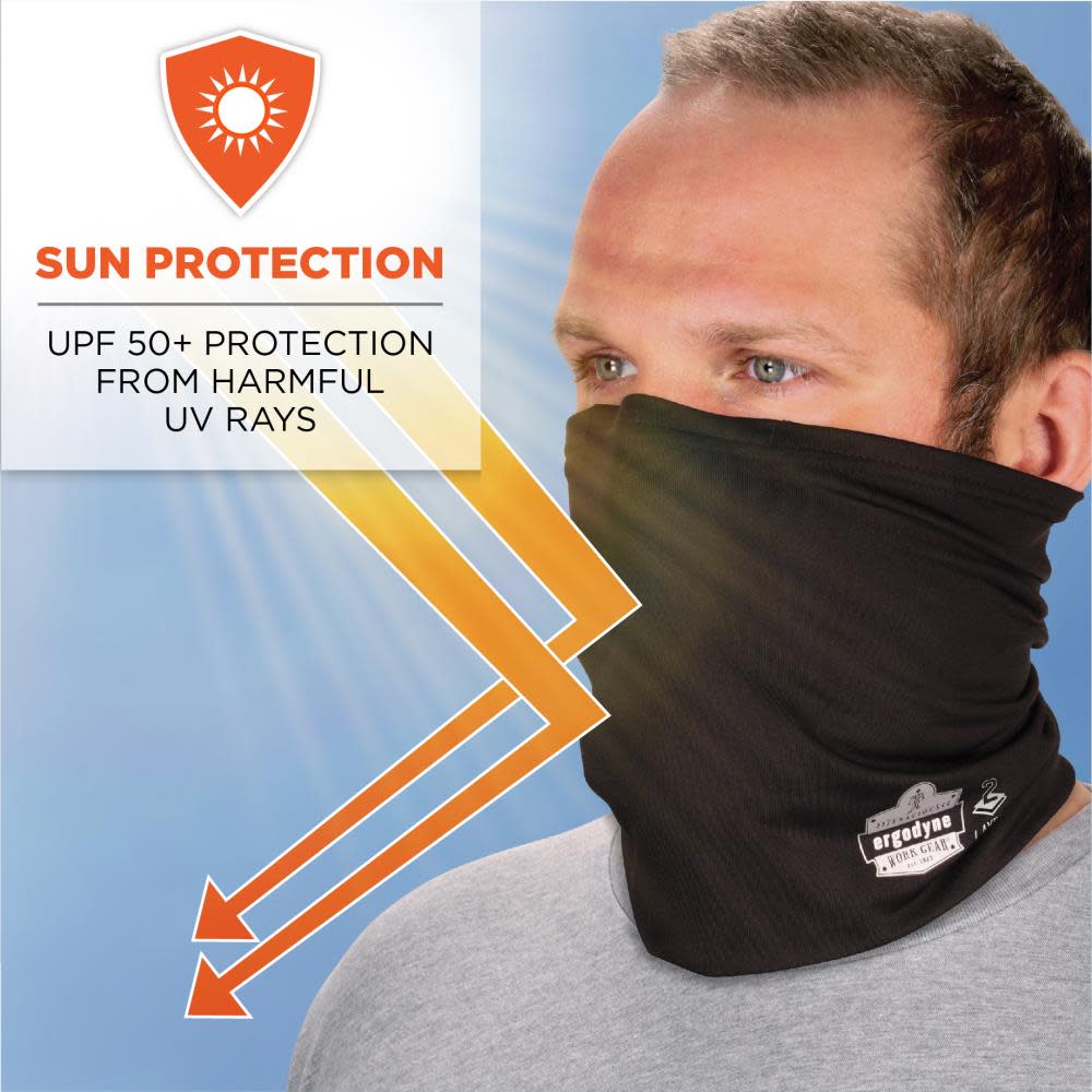 Ergodyne Chill Its 6489 2 Layer Cooling Multi Band Black - Ascmtools