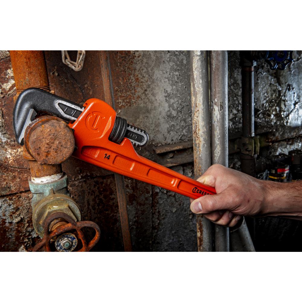 Crescent 14″ Cast Iron K9 Jaw Pipe Wrench - Ascmtools