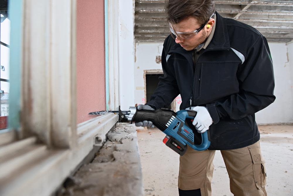 Bosch 18V EC 1-1/4 In.-Stroke Multi-Grip Reciprocating Saw Bare Tool - Ascmtools