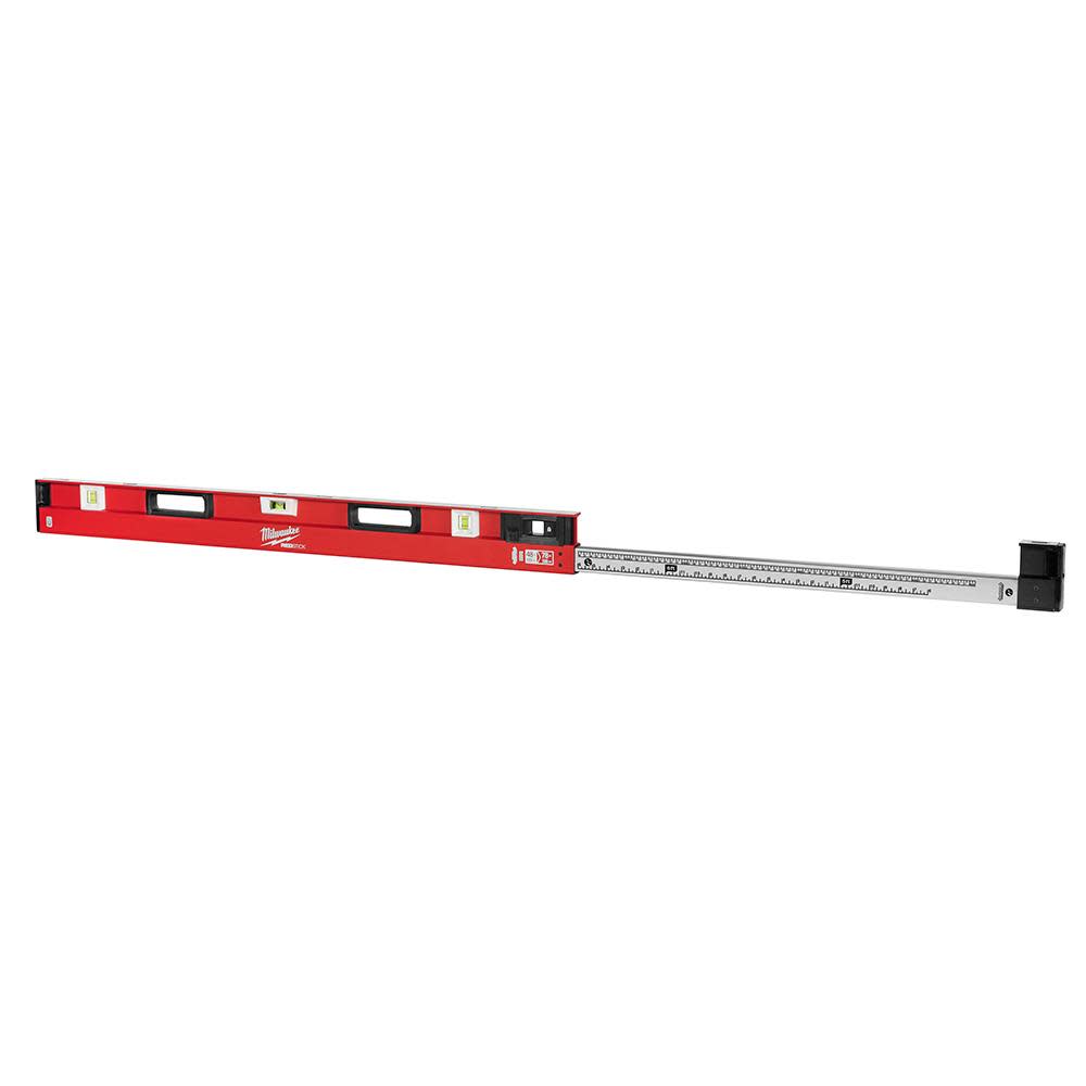 Milwaukee 48 in. to 78 in. REDSTICK Magnetic Expandable Level - Ascmtools