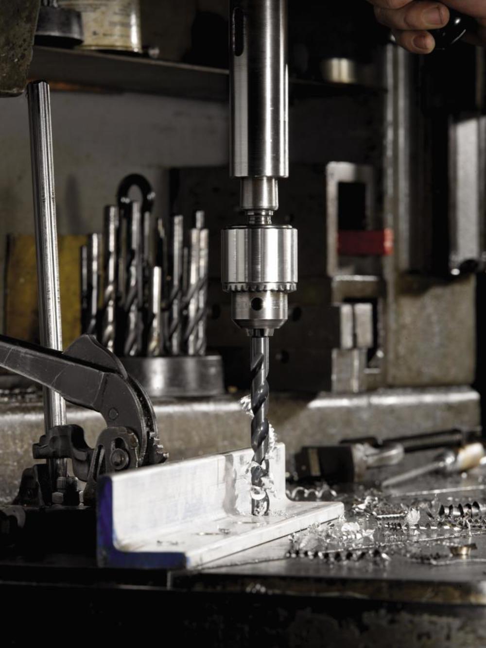 1/2 In. x 6 In. Fractional Jobber Black Oxide Drill Bit - Ascmtools