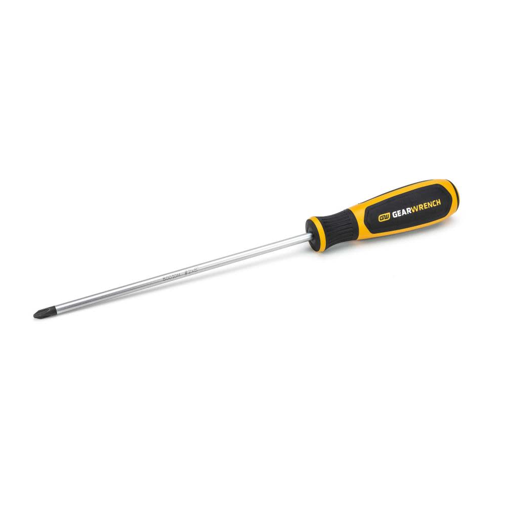 GEARWRENCH #2 x 8″ Phillips Dual Material Screwdriver - Ascmtools