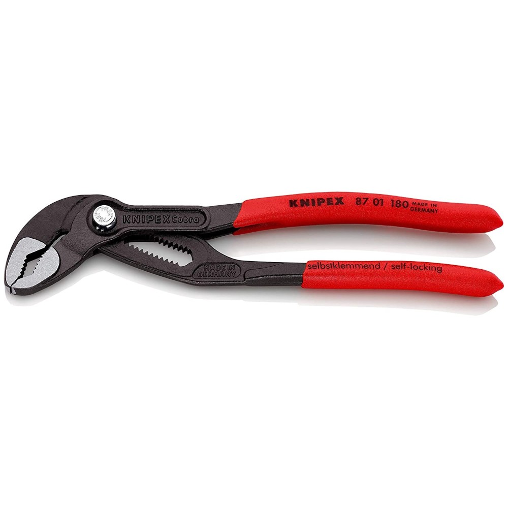 Knipex Cobra Hightech Water Pump Pliers 180mm - Ascmtools