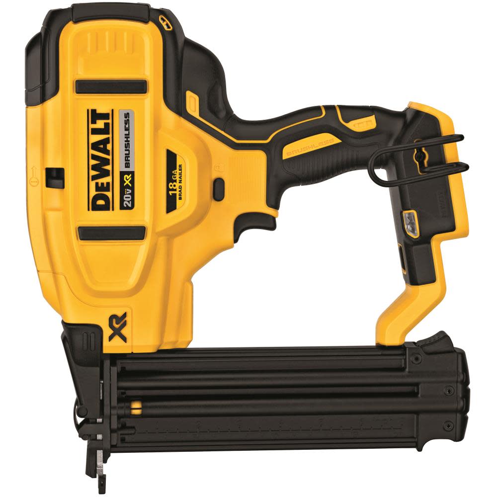 DEWALT 20 V MAX* XR 18 Gauge Brad Nailer – Tool Only - Ascmtools