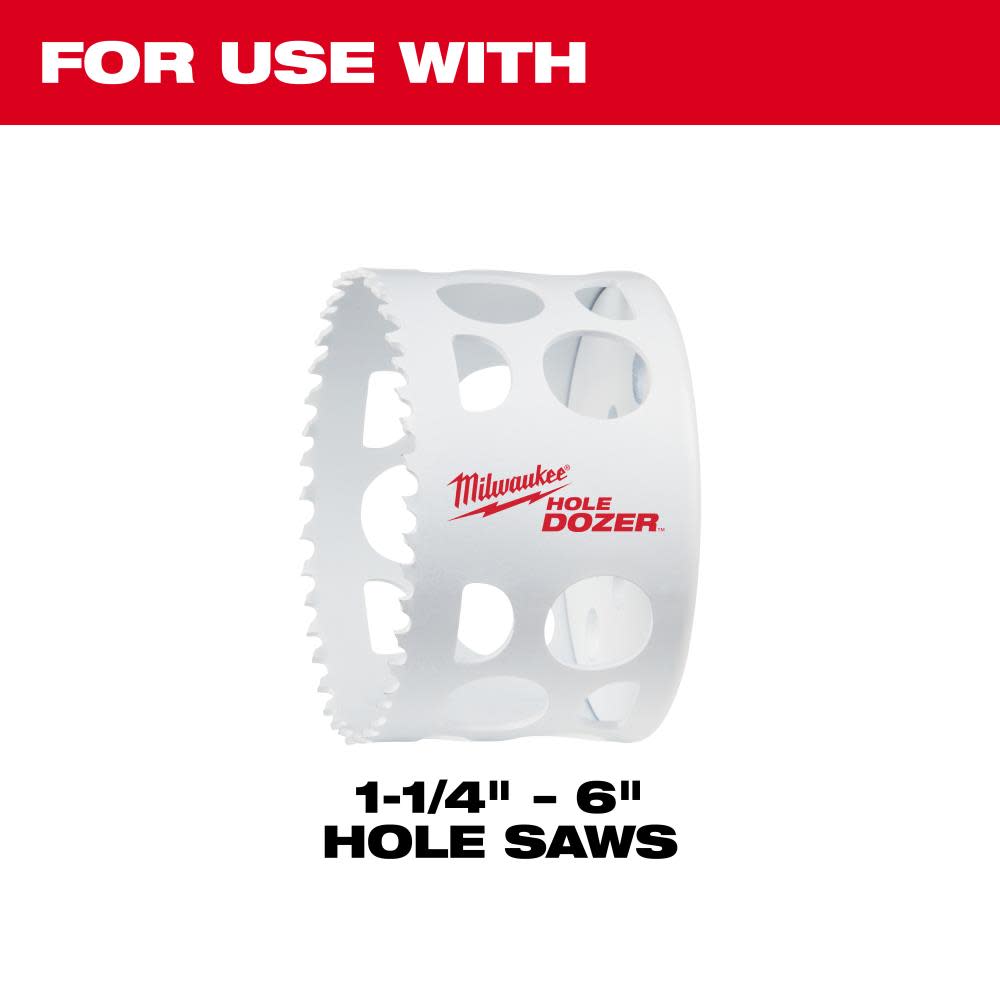 Milwaukee 3/8 in. Large Thread Quick Change Arbor - Ascmtools